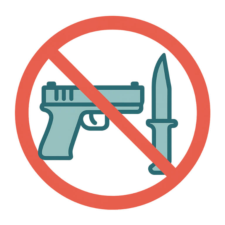 weapons illegal goods