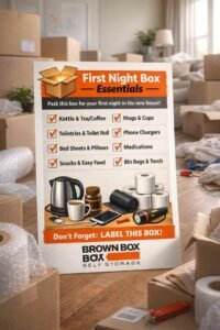 first night box scene branded